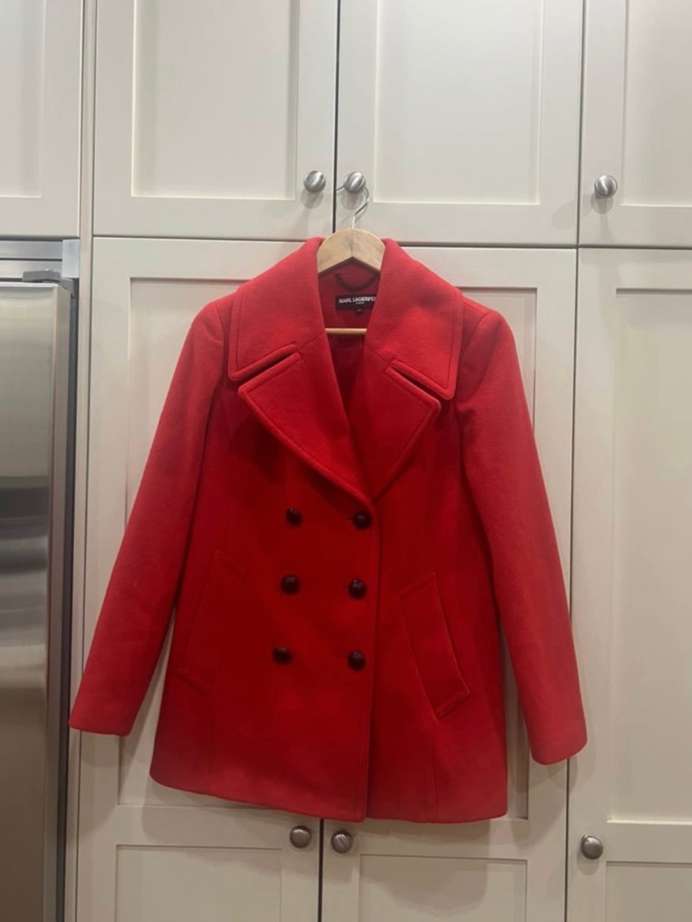 Karl Lagerfeld pea coat